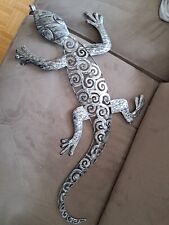 Gecko metall wanddeko gebraucht kaufen  Roetgen