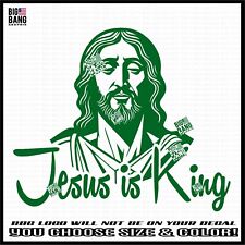 Jesus king decal for sale  Oregon
