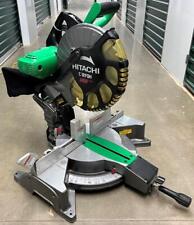Used, HITACHI 12-inch 15-Amp (C12FDH) Dual Bevel Miter Saw w/ Guide Laser for sale  Fairview