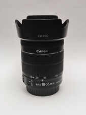 Canon EF-S 18-55mm f/3,5-5,6 IS STM Objektiv - Schwarz neuwertig comprar usado  Enviando para Brazil
