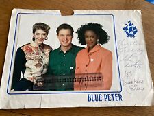blue peter signed for sale  TUNBRIDGE WELLS