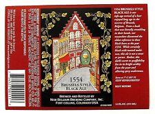 Usado, Nova Bélgica 1554 - BRUXELAS ESTILO BLACK ALE rótulo de cerveja CO 12 oz Var. #2 - Sem ABV comprar usado  Enviando para Brazil