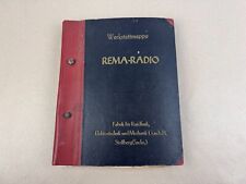Rema radio werkstattmappe gebraucht kaufen  Berlin