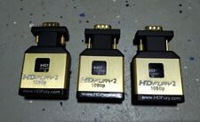 LOT OF 3 HDFury2 1080p HDMI to VGA converters Adapter RGB HD Fury2, used for sale  Shipping to South Africa
