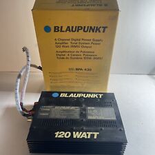Amplificador amplificador BLAUPUNKT BPA-430 120 watts 4 canais comprar usado  Enviando para Brazil