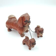 Carved wooden pekingese for sale  BEXHILL-ON-SEA