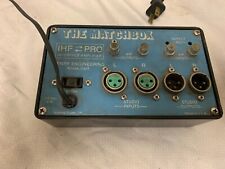 Amplificador de interfaz Henry Engineering The Matchbox IHF IHF-PRO funcionando, usado segunda mano  Embacar hacia Argentina