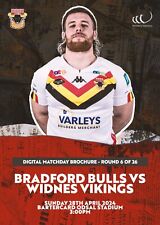 Bradford bulls widnes for sale  BILLERICAY