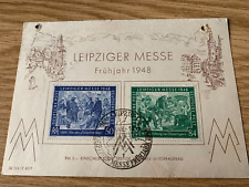 Briefmarken karte leipziger gebraucht kaufen  Jesberg