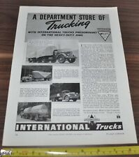 1946 International Truck Ad Trucking Opony Kelly na sprzedaż  PL