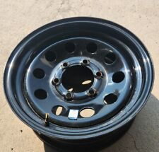 UMA RODA DE REBOQUE 15" 6 LUG 6 EM 5,5 POLEGADAS CÍRCULO PRETO, usado comprar usado  Enviando para Brazil