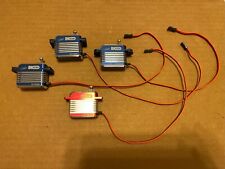 3x BK7002 HV + 1x BK7006 Servos set for Sab Goblin.Align Trex,Blade helicopter for sale  Shipping to South Africa