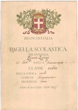 Pagella scolastica 1926 usato  Udine