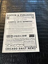 Usado, Revista comercial impressa Editor e PUBLISHER 16 DE ABRIL DE 1949 comprar usado  Enviando para Brazil