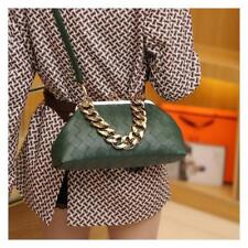 Used, Leather Weave Handbag Handle Dumpling Bag Crossbody Bag Women for sale  Shipping to South Africa