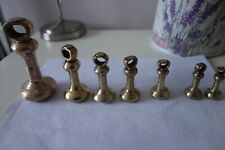 Set brass weights for sale  PONTEFRACT