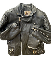 Leather jacket lederjacke usato  Milano