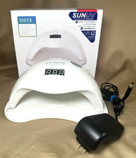 SUNUV 5 Plus, UV+LED Gel Nail Lamp 4 Timers 48W for sale  Shipping to South Africa