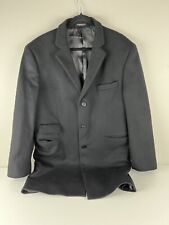 Usado, Casaco masculino John Varvatos 42R preto agulha única blazer esportivo pub arranhado comprar usado  Enviando para Brazil
