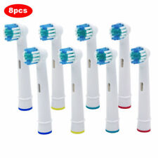 8 x cabeças de escova de dentes escova de substituição ajuste para Braun Oral B PRECISÃO LIMPA comprar usado  Enviando para Brazil