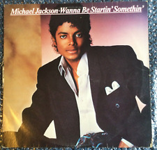 MICHAEL JACKSON - WANNA BE STARTIN’ SOMETHIN’ 12” 45 SINGLE RECORD RARO, usado comprar usado  Enviando para Brazil