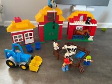 LEGO Duplo Large Farm 10525 Rarity Barn Stable House Tractor Horse Cow, used for sale  Shipping to South Africa