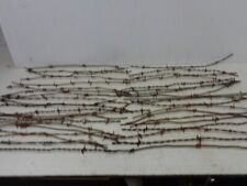 40 ANTIQUE 18" BARBED BARB WIRE for sale  Shipping to South Africa