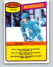 1980-81 O-Pee-Chee #238 Real Cloutier TL  Quebec Nordiques V39495, used for sale  Canada