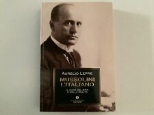 Mussolini italiano aurelio usato  Italia
