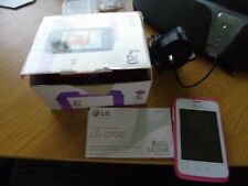 Usado, LG L20 - Teléfono inteligente Android blanco/rosa (Vodafone bloqueado) segunda mano  Embacar hacia Argentina