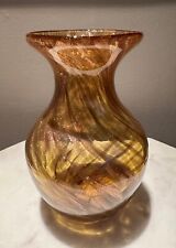 glass made blown hand vase for sale  New York