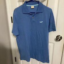 Camisa polo masculina Hollister azul média manga curta comprar usado  Enviando para Brazil