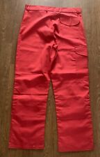 Red work trousers for sale  NORTHAMPTON
