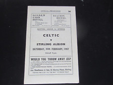 1966 scottish league for sale  PONTEFRACT