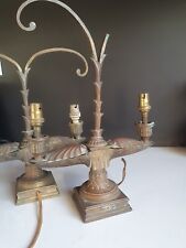 Lampes paire bronze d'occasion  Cahors