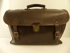 Vintage brown leather for sale  Shipping to Ireland