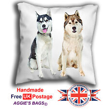 Siberian husky cushion for sale  WISBECH