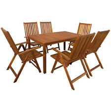 qiangxing 7 Piece Patio Dining Set  Dining Table Set Patio Table and Chairs N2W8 for sale  Shipping to South Africa