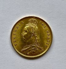 1887 gold half for sale  NORWICH