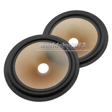 2 peças 8" 8 polegadas 30mm núcleo PP alto-falante cone papel bacia woofer papel tambor 195mm comprar usado  Enviando para Brazil