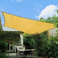 Sun Shade Sail Canopy Rectangle Sand Uv Block Sunshade For Backyard Deck Outdoor for sale  Pasadena
