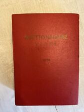 Dictionnaire vidal 1973 d'occasion  Riom