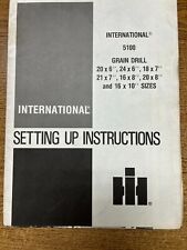 International setting instruct for sale  Dubuque