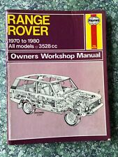 Haynes range rover for sale  RUSHDEN