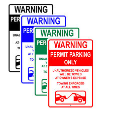 Warning permit parking for sale  Dallas