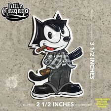 Adesivo Felix The Cat - Gangster - Little Chiqago - Chicano Art - Decalque Lowrider comprar usado  Enviando para Brazil