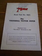 Vauxhall victor super for sale  FRODSHAM