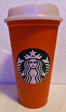 Starbucks orange plastic for sale  Cortez