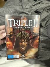 Usado, Assinado Triple H The King Of Kings There Is Only One WWE DVD Photo Proof RARO comprar usado  Enviando para Brazil