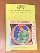 Platone lettere lorenzo usato  Italia